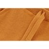 Organic Cotton Knit Shorts, Dark Ochre - Pants - 3