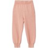 Organic Cotton Knit Joggers, Pink Rust - Mineral Dye - Pants - 3 - thumbnail