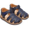 Bicho Sandal First Walker, Blue - Sandals - 1 - thumbnail