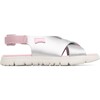 Oruga Crossover Sandal, Silver - Sandals - 3