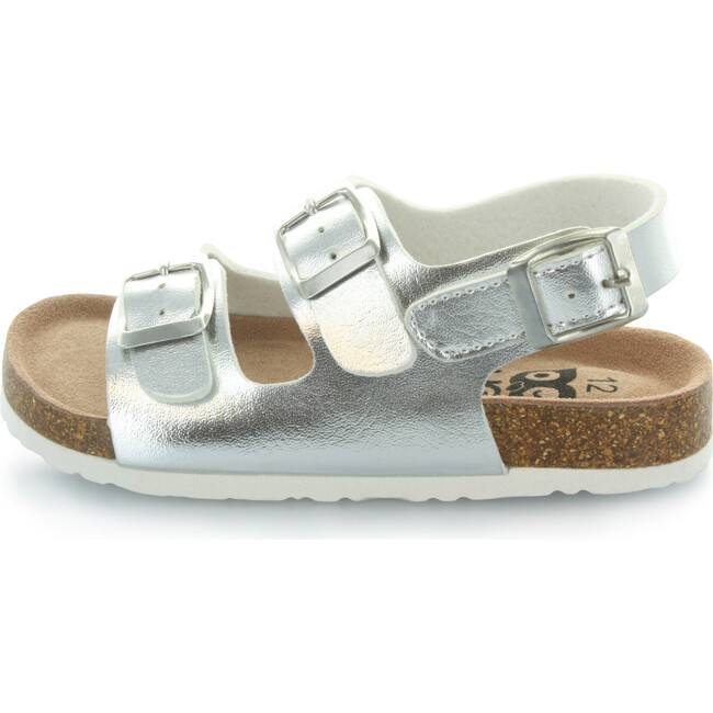 Kate Double Strap Sandal, Silver