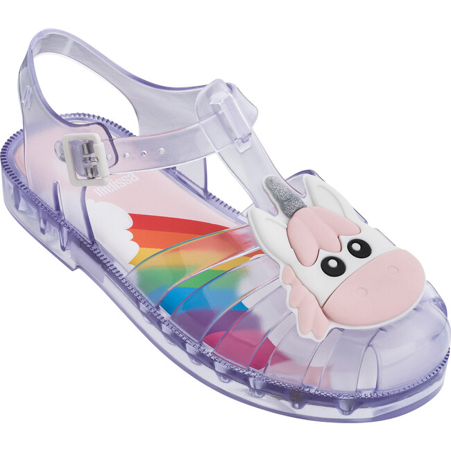 Mel Unicorn Possession Sandal, Clear - Sandals - 1