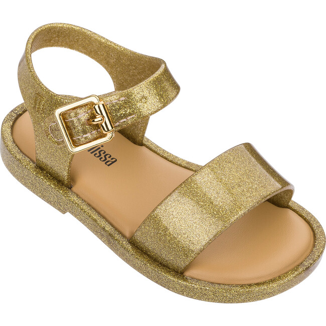 Mini Mar Sandal IV, Gold - Sandals - 1