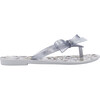 Rose & Bleu Mel Harmonic Flip Flop, Silver Grey - Sandals - 2
