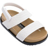 Mini Baja East Cosmic Sandal, White Croc - Sandals - 1 - thumbnail