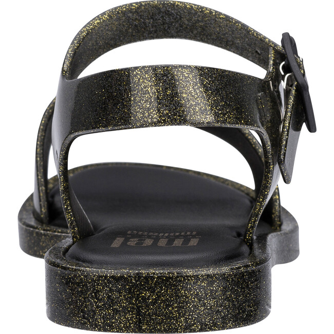 Mel Mar Sandal, Black Glitter - Sandals - 5