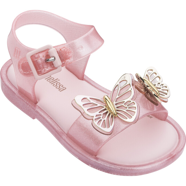 Baby Mar Butterfly Sandal, Baby Pink - Sandals - 1