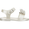 Baby Butterfly Mar Sandal, White Silver - Sandals - 2