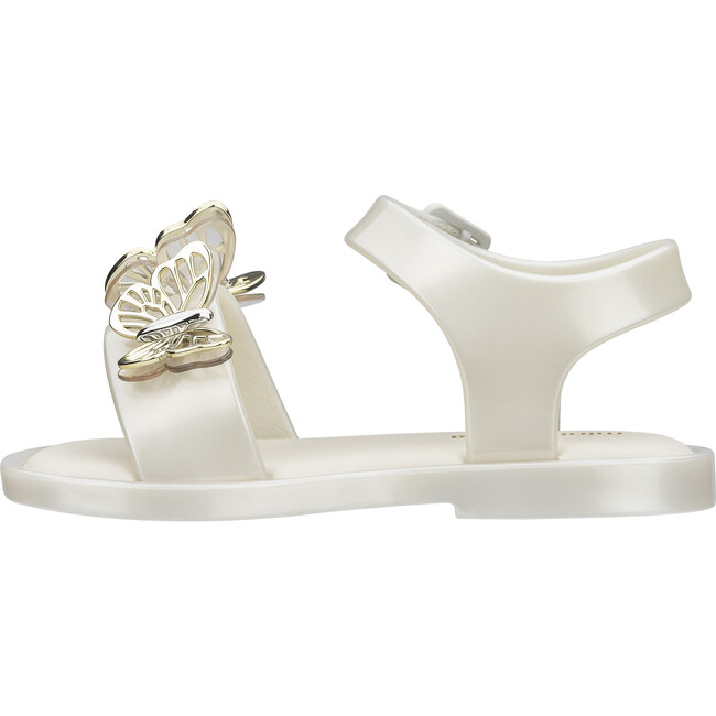 Baby Butterfly Mar Sandal, White Silver - Sandals - 3
