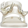 Baby Butterfly Mar Sandal, White Silver - Sandals - 4