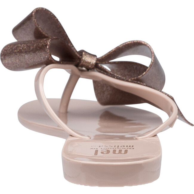Mel Harmonic Bow Flip Flop, Sand - Sandals - 5