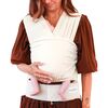 Newborn Baby Carrier, Sand - Carriers - 1 - thumbnail