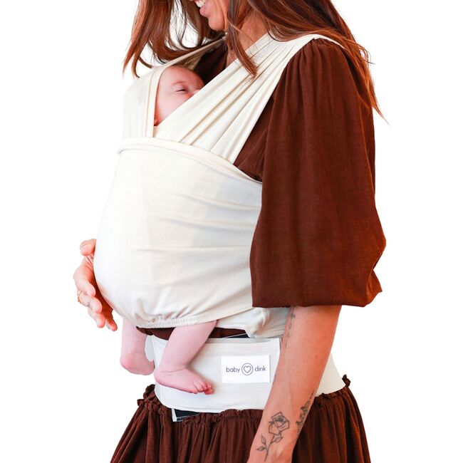 Newborn Baby Carrier, Sand - Carriers - 3