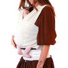 Newborn Baby Carrier, Sand - Carriers - 3 - thumbnail