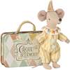 Clown Mouse In Suitcase - Plush - 2