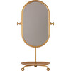 Gold Table Mirror - Dollhouses - 1 - thumbnail