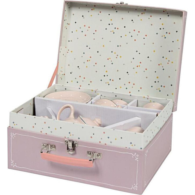 Lavender Ceramic Tea Set - Play Food - 1