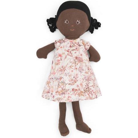 Ada Doll in Linen Dress - Dolls - 1