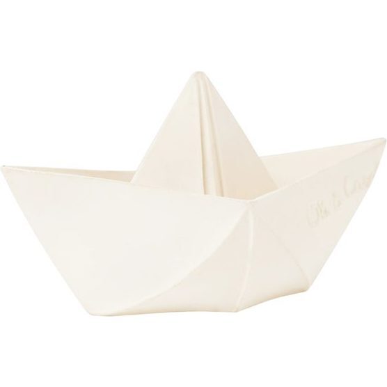 Origami Bath Boat, Vanilla - Bath Toys - 1 - zoom