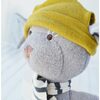 Oliver Mouse Doll in Lucky Hat and Scarf - Plush - 4