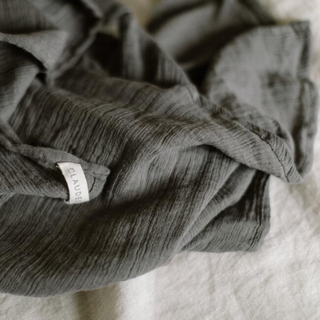 Muslin Blanket, Midnight - Blankets - 3