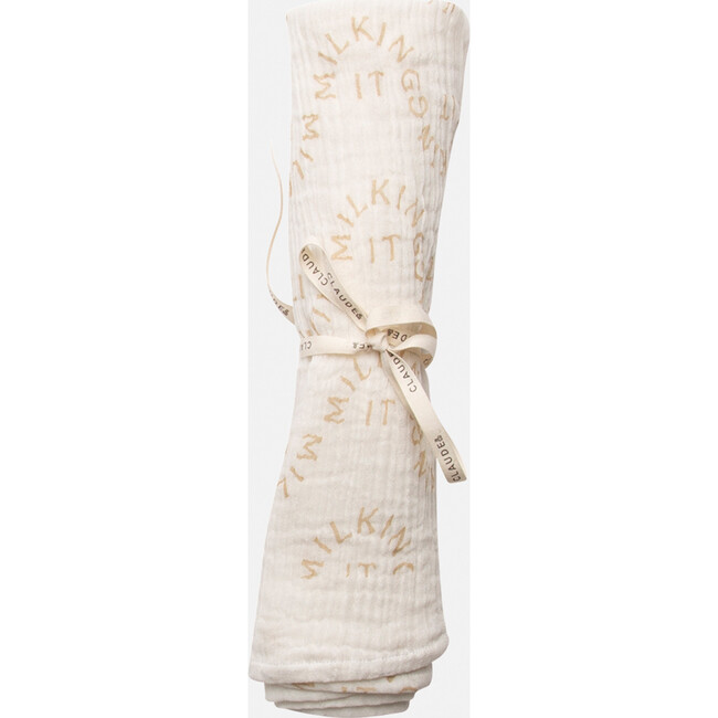 Muslin Blanket, Milk Wave - Blankets - 4