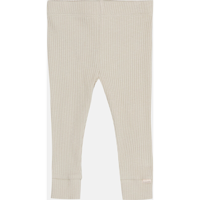 Oat Cuff Legging, Cream - Leggings - 4