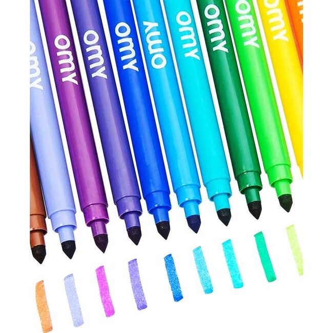 Assortment of 16 Ultra-Washable Markers, Multi
