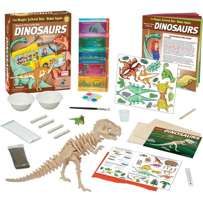 Back in Time with the Dinosaurs - The Magic School Bus STEM Toys ...