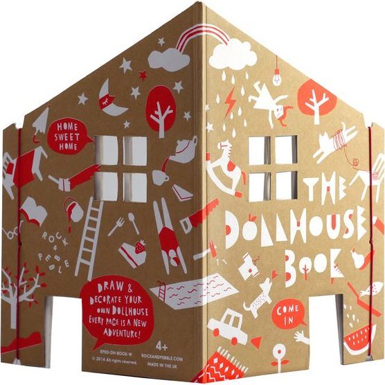 Pop-up Paper Dollshouse Lounge Printable Colouring Craft -  Sweden