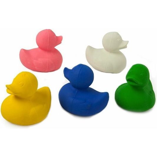 Oli and Carol Natural Rubber Ducks - Bath Toys - 1