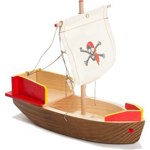 Small toy store pirate ship