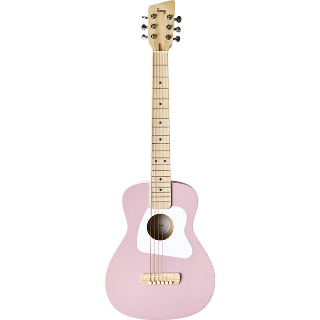 Pink Pro 6-String Acoustic Guitar - Musical - 1