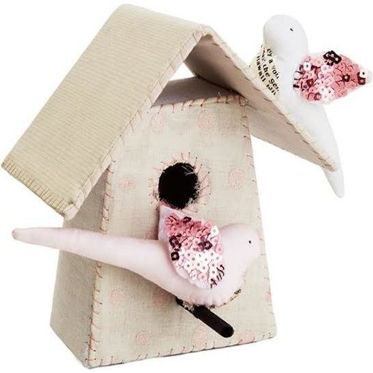 Pink Birdhouse, Small - Plush - 1