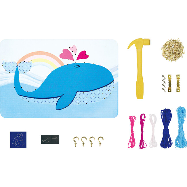 Whale String Art - Arts & Crafts - 3