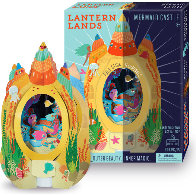DIY Lantern Lands, Mermaid Castle - Arts & Crafts - 5
