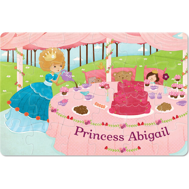 Princess 24-Piece Personalized Puzzle, Light Skin