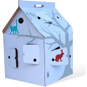 Kidsonroof Cardboard Casa Cabana - Musical - 1