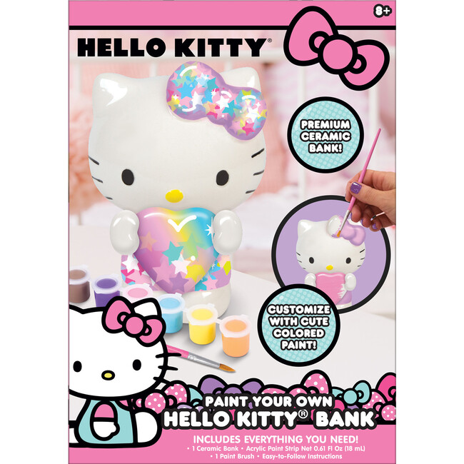 Paint Your Own Hello Kitty Bank - Arts & Crafts - 1