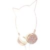 Cat Headphones, Rose Gold/Multi Glitter - Musical - 1 - thumbnail