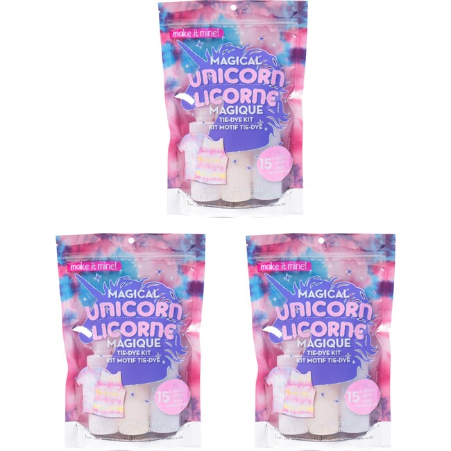 Unicorn Tie Dye Bundle Kit - Arts & Crafts - 1