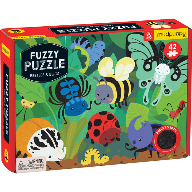 Beetles & Bugs Fuzzy Puzzle - Puzzles - 1