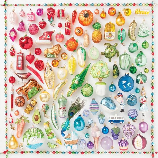 Rainbow Ornaments 500-Piece Puzzle - Puzzles - 1
