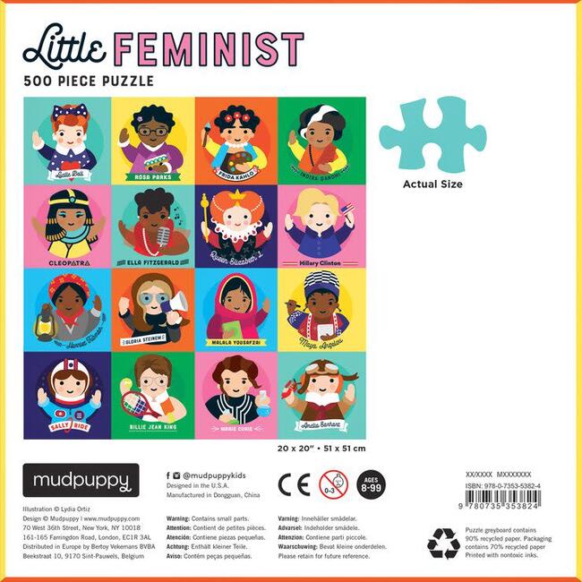 Little Feminist 500-Piece Family Puzzle - Puzzles - 4
