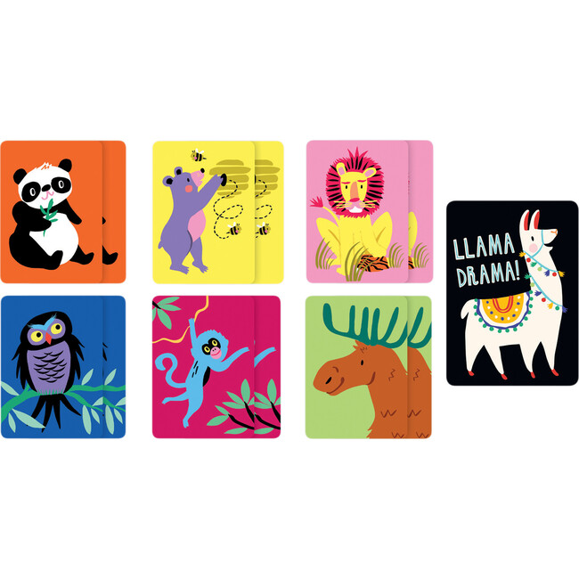 Llama Drama Playing Cards to Go Galison Games