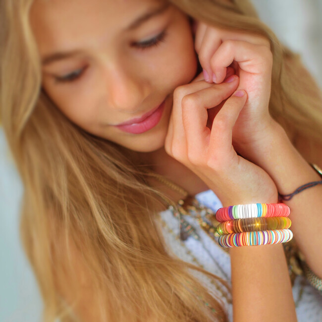Create 5 colorful DIY bracelets with the Rainbow Treasure Bracelet Kit   YouTube