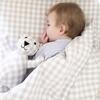 Teddy Bear in Beige Gingham Cotton - Plush - 2