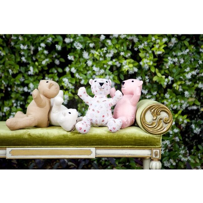 Teddy Bear, Caramel Linen - Plush - 2