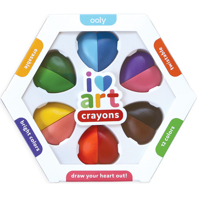 I Heart Art Crayons - Arts & Crafts - 1