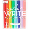 Color Write Fountain Pens, Set of 8 - Art Supplies - 1 - thumbnail